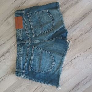 Lucky Brand cut off shorts size 4/27. Whisker wash
